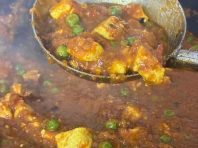 matar paneer